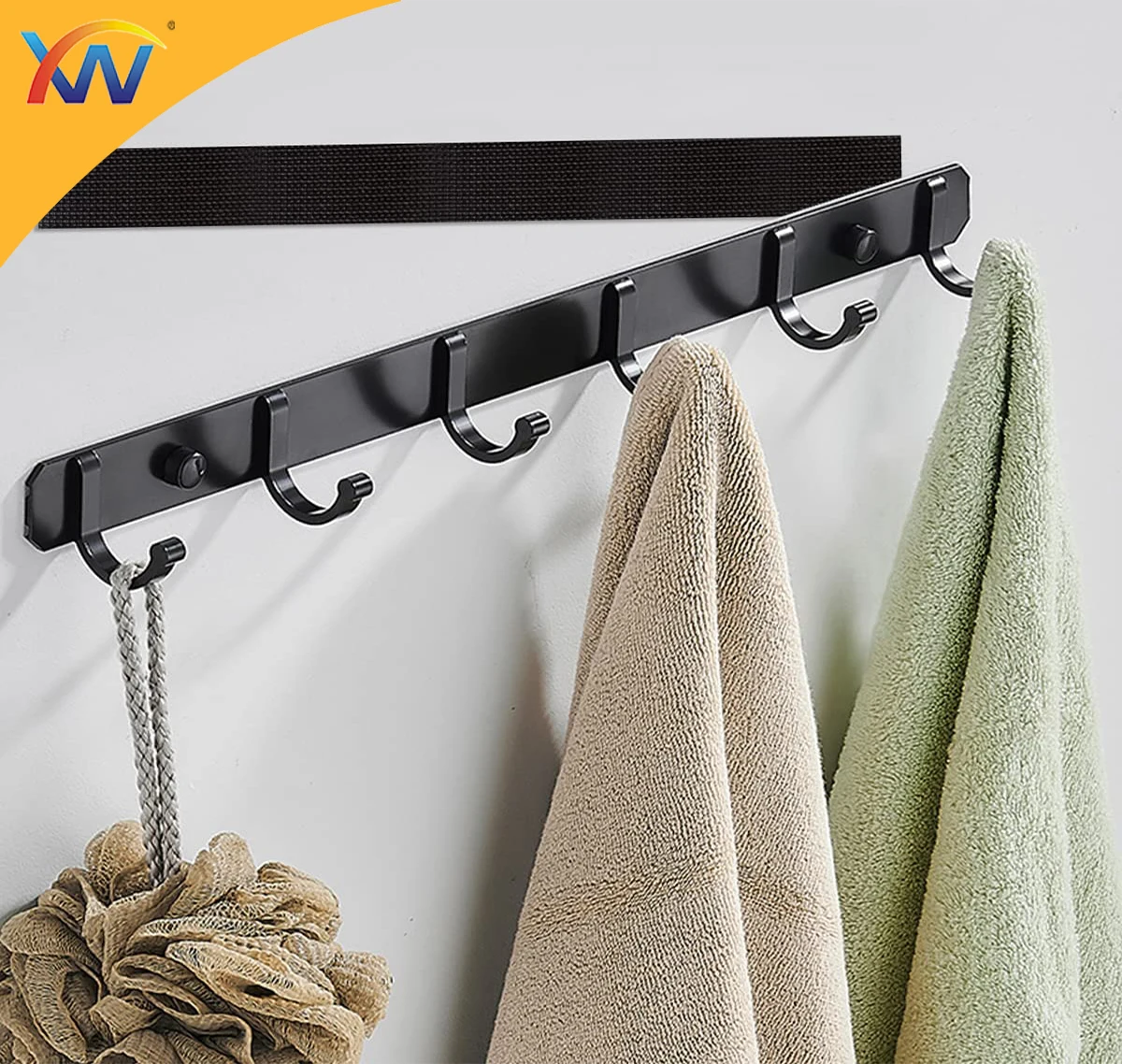 Hot sale Nylon super glue Hook And Loop Self Adhesive  Hook And Loop Fastener Tape