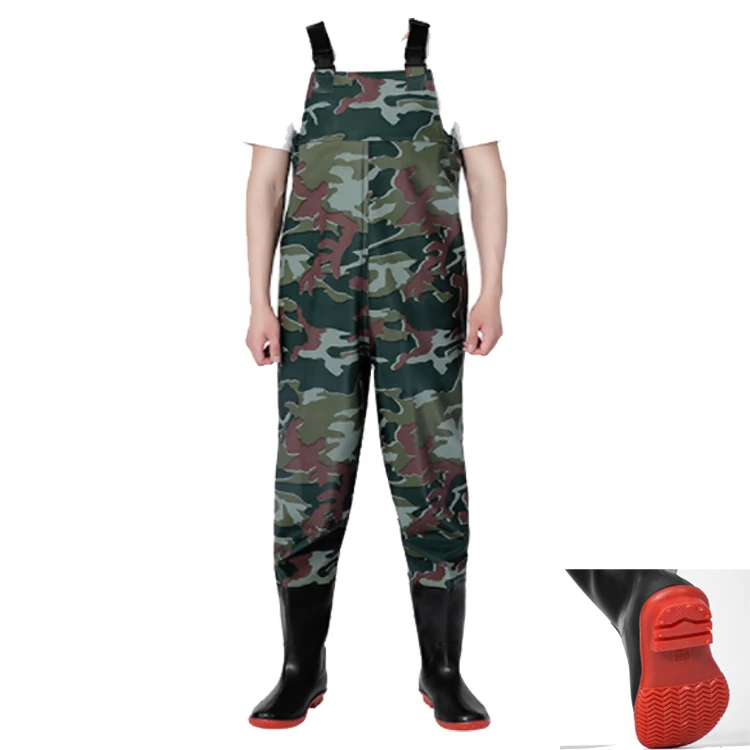 PVC fly fishing waders waterproof waders chest wader
