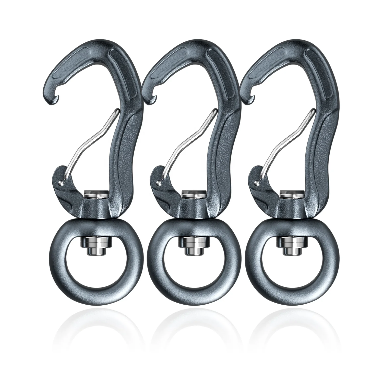 Custom Color Keychain Clip Swivel Carabiner Snap Hook Karabiner for Dog Leash