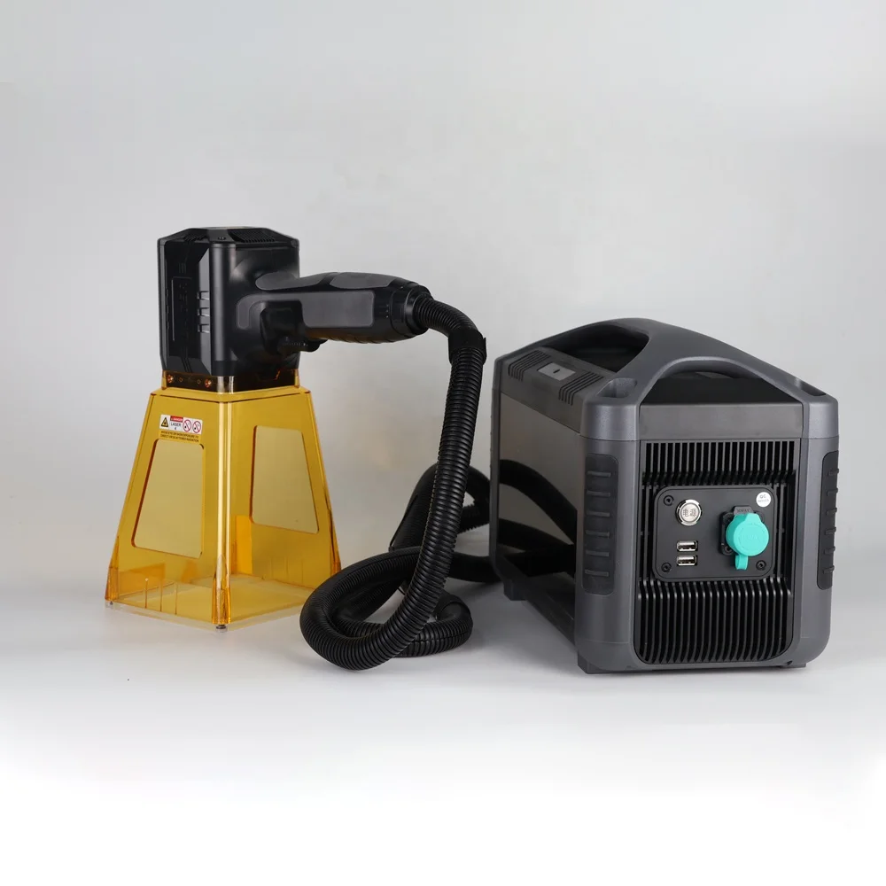 Handheld 20W 30W 50W Portable Mini Fiber Laser Marking Logo Printing Machine