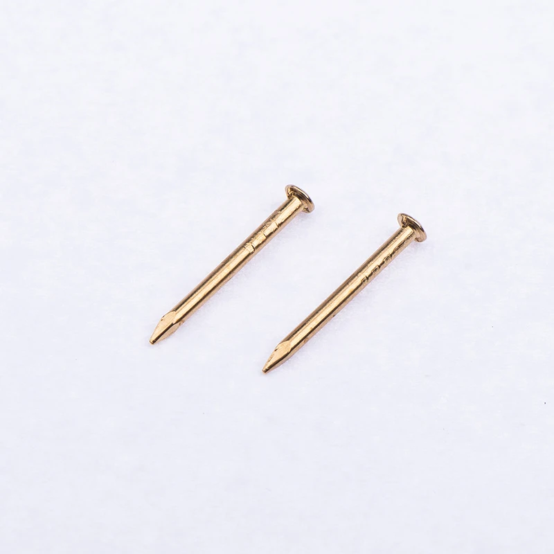 High-Strength Cement Nail  Use For Hanging Object Fixed On The Wall And  Photo Frame Round Head 1.5x18 Copper Nail