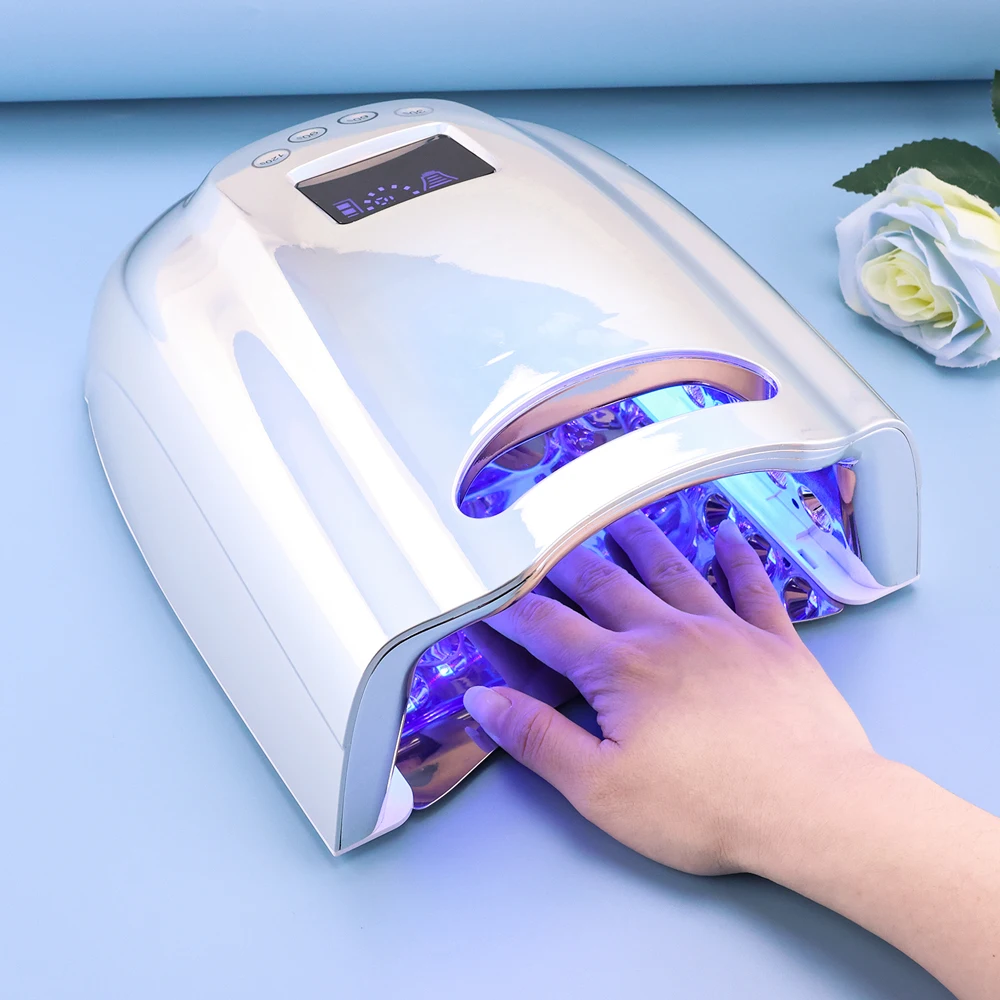 Fashionable Infrared Sensor UV Dryer 5200mAh Timer 120s 30s 60S 90S Switch ON Gel Nail Fast Curing Led Table Lamp