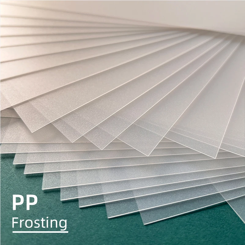 A4 150MIC 100PVC Factory Wholesale pp pet pvc Hard Book Binding Sheet Pvc Binding Cover Paper
