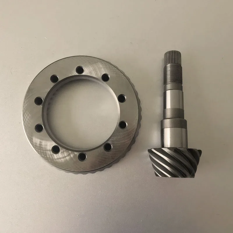  china High quality crown wheel pinion for tractors big spiral bevel