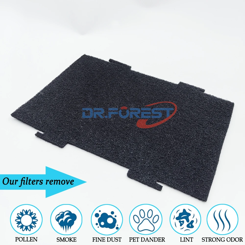 DIY Activated Carbon Cotton Fibre Filter Pads