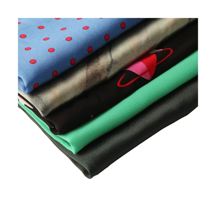 2021 China manufacturers new customized safe and classy printed viscose georget fabrics stryp