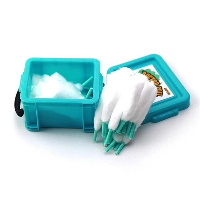 
Original Wholesale Vape Wick Preloaded Doctor Coil Cotton Lace Organic Cotton for Vaping 