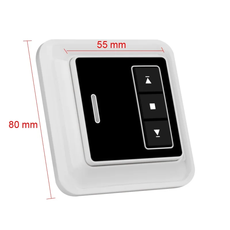 Universal Wireless Remote Control Transmitter Switch For Motorized Tubular Motors 1CH