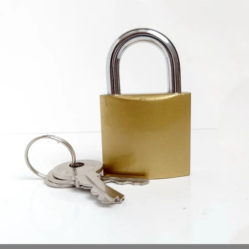 high quality hot sale imitate brass arc type padlock