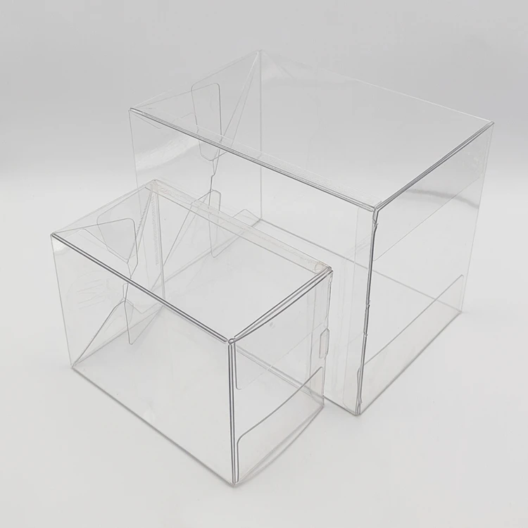 Transparent Recyclable Pop Plastic PET Box 4' 0.5mm Soft  Funko Protector Caja Thick Pop Funko Protector