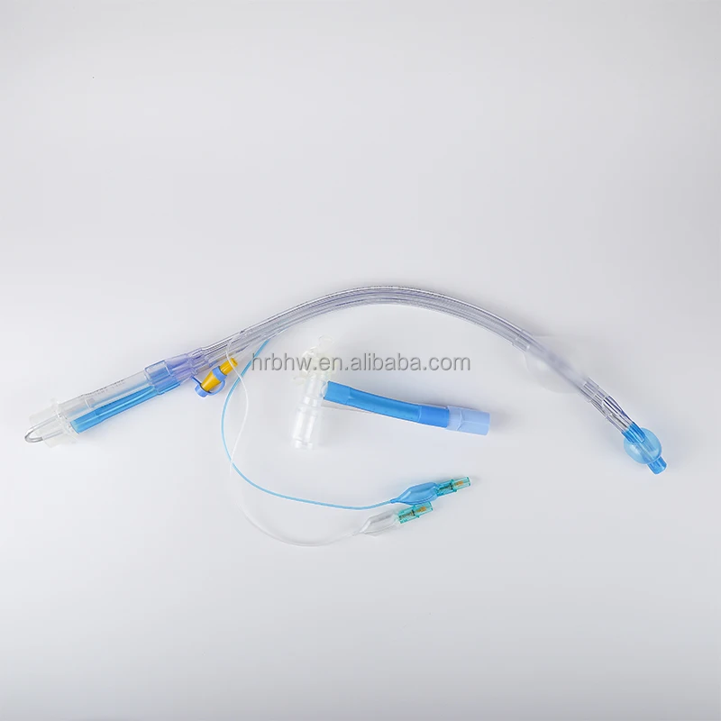 High Quality ICU Double Lumen Endotracheal Intubation Tube With Cuff