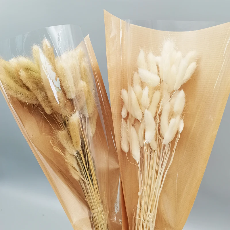 
Hot Sale dried lagurus ovatus Natural Dried Flower Bouquet Party Home Decoration Rabbit Tail Grass Real Flower 