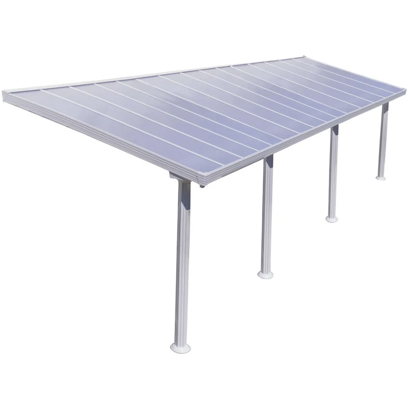 motorcycle canopies/ aluminum double carports for two cars/ polycarbonate solid sheet roof garages