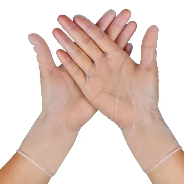 Одноразовые нитриловые антистатические латексные желтые перчатки противоскользящие водонепроницаемые резиновые нарукавники одноразовые напальчники