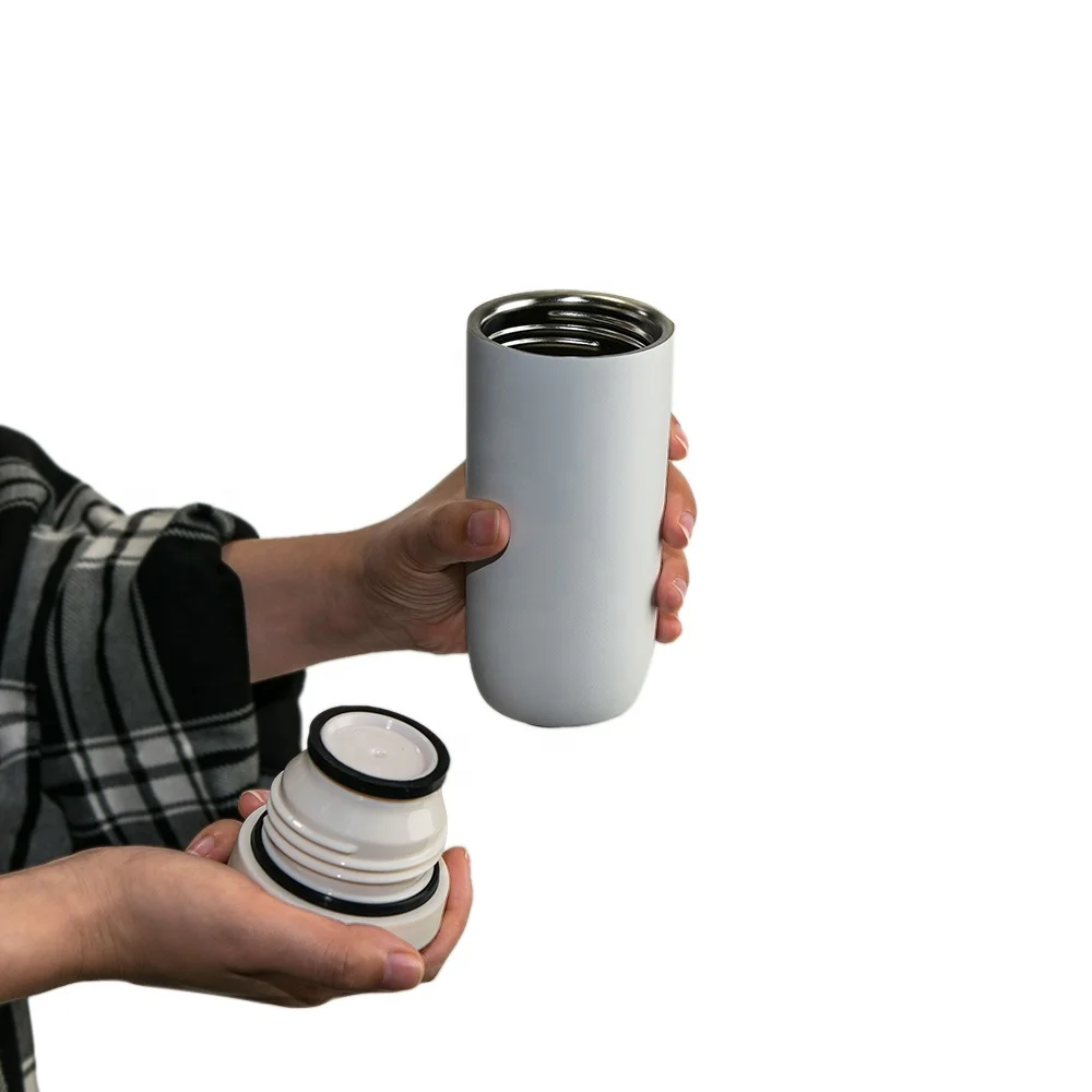 FLY CUP 250 мл новый дизайн двойная стенка черная нержавеющая сталь Вакуумная бутылка 360 градусов металлические бутылки для воды с логотипом