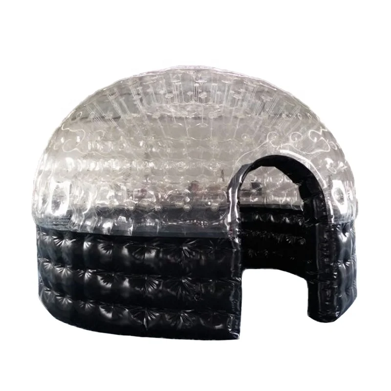 Customize Double Layer Heat Preservation Wind Resistant Winter Outdoor Inflatable Spa Shelter