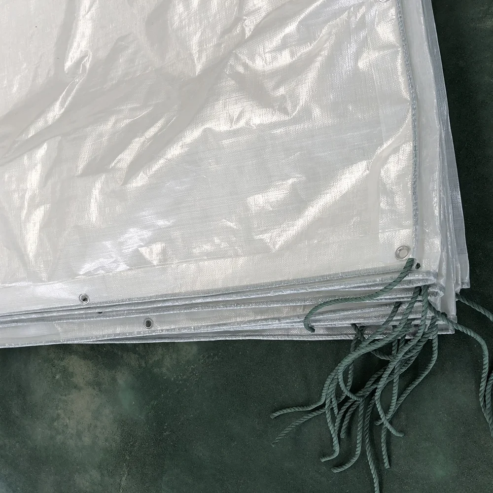 heavy duty waterproof sheet cover transparent pe tarpaulin