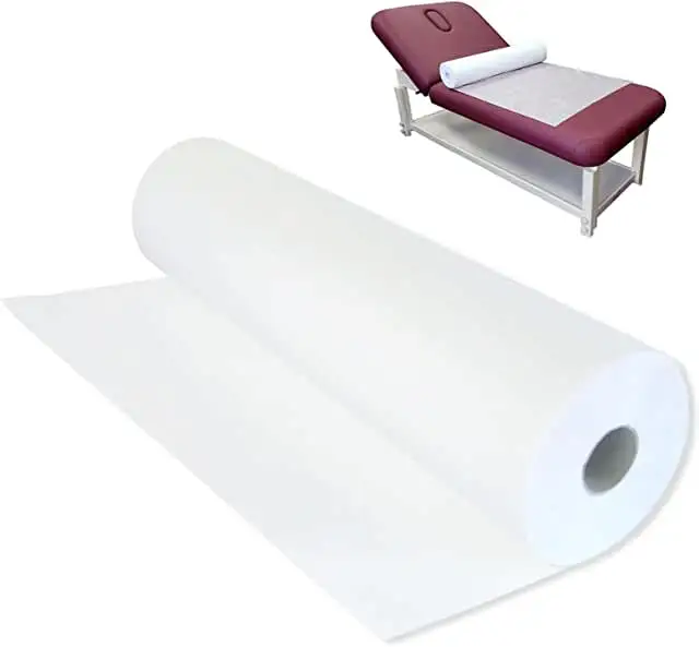 Disposable Waterproof Stretcher Cover Bed Sheet Rolls Smooth Roll Non Woven FabricBreathable for Massage Beauty Tattoo