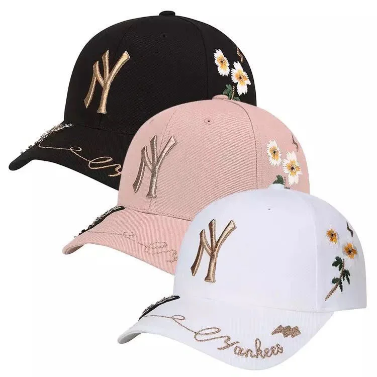 LOW MOQ  Fashion 3d embroidery cotton baseball hat  baseball caps