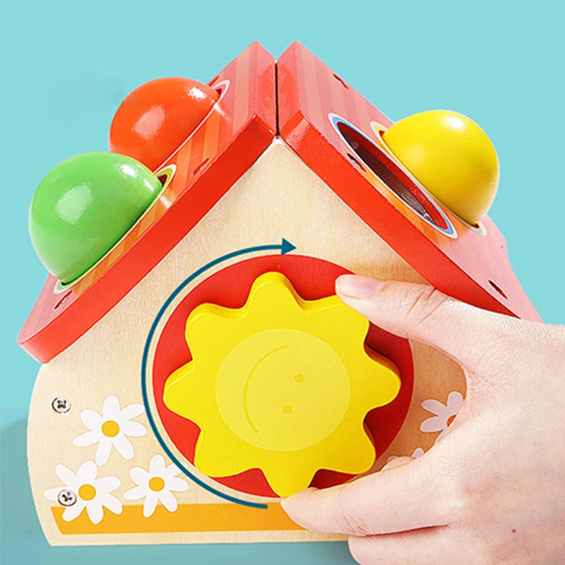 TopBright Wooden Hammer Toy Pounding Bench Toy for One Year Old Presents Toddler Boy Gifts for 1 Year Old