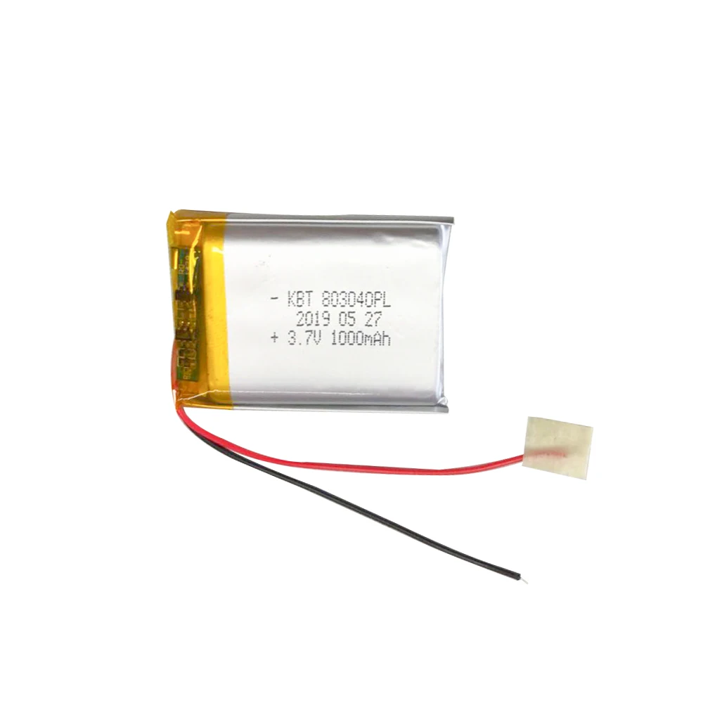 3 7 v 1000mAh 803040 литиевый