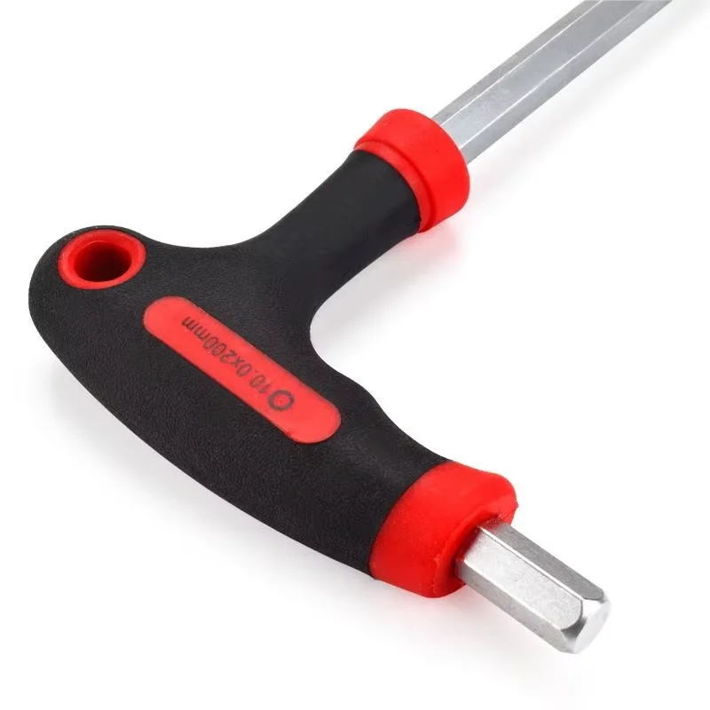 2mm-10mm Industrial Grade Cr-V Metric Torx Allen and Ball End T Type Hex Keys Insulated Wrench Tool Set with T Handle Hex Key