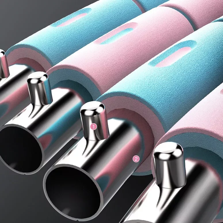 Hot Sale Stainless Steel Two-color Foam Hula Ring Removable Fitness Hoop Ring Circle