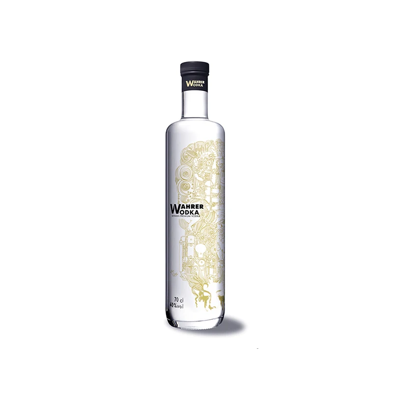 
wholesale 700ml distilled from wheed vodka whitelabel vodka logos private label vodka 