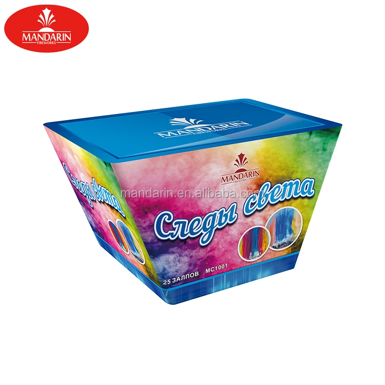 Мандарин пиротехника заказной потребительский фейерверк 25 снимков 500 г Салют Дневной фейерверк торт