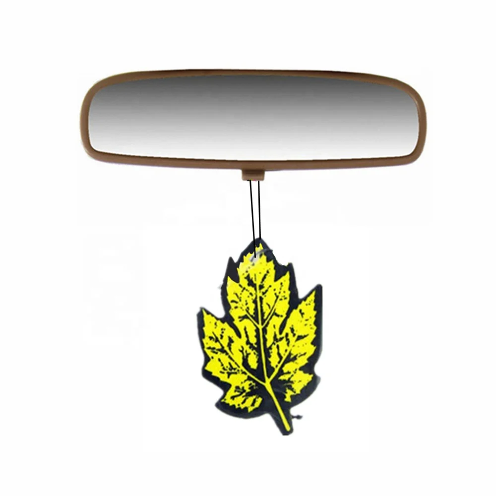 Paper hanging car perfume custom air freshener aromatizante para autos