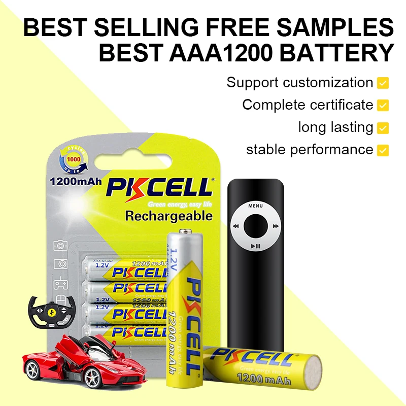 Ni-Mh 600mah 1000mah 1200mah 1.2v Nimh Aaa Rechargeable Battery Nickel Metal Hydride Batteries Aaa Aa Batteries