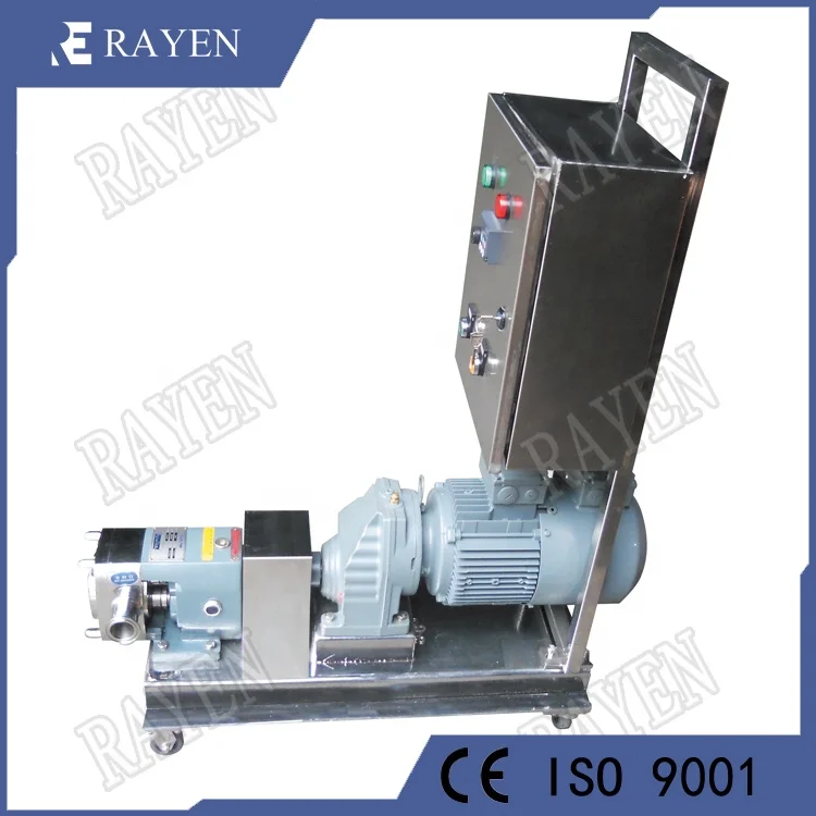 SS304 SS316L Stainless Steel Dosing Lobe Pump For Boiler Fresh Butter Candy Gum And Chocolate