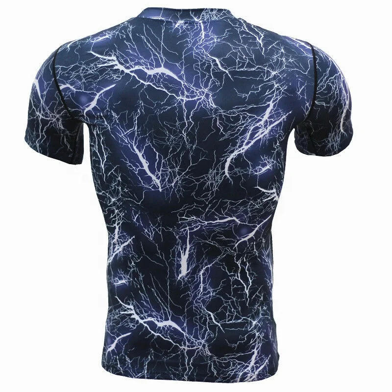 New Model 2021 OEM 3D Cotton Full Sublimation Printed Screen Men T Shirt