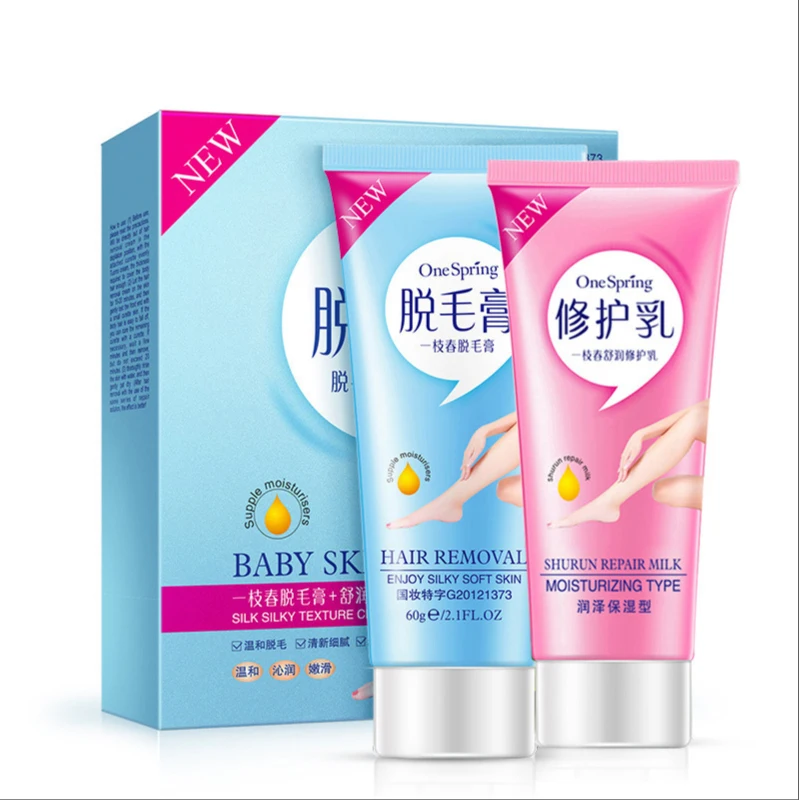 Non-Irritant Moisturizing Mild Men Women Depilatory Cream Shaving Hair Removal Cream