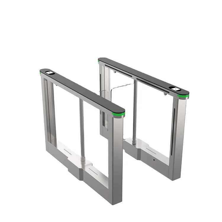 For Sale Price Shenzhen Manufacture Swing Barrier Gate Anti-collision Pedestrian Turnstile With Security Access Control