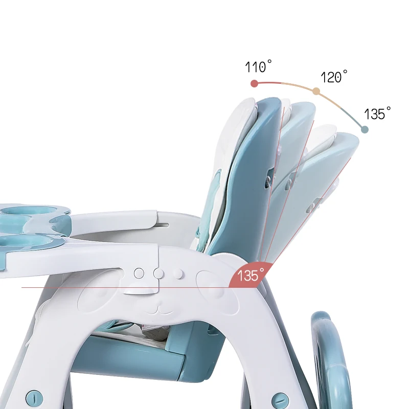 2021 Unique Design Portable children feeding chairs Baby Study Table And Chair