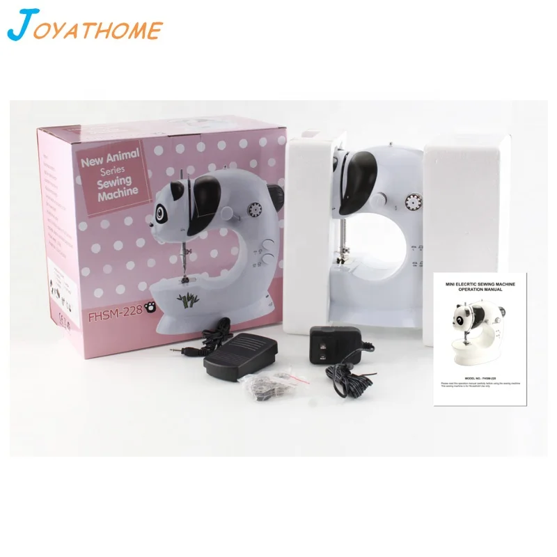 Panda Household Mini Portable Multifunctional Electric Sewing Machine with Foot Pedal Easter Arbor Day Orthodox Easter Gift