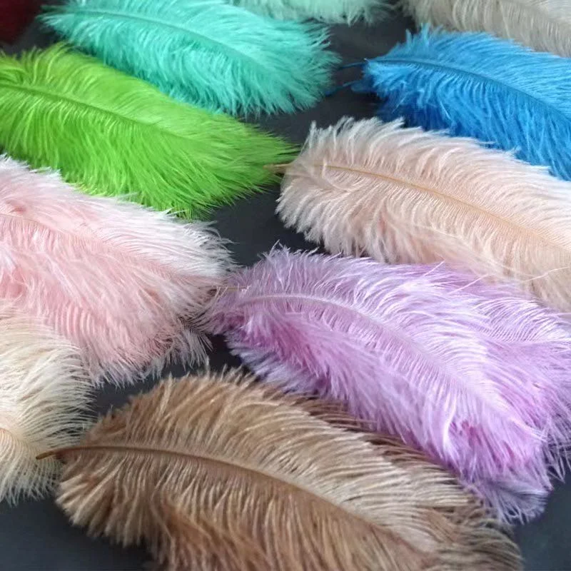 Beautiful Party Wedding 15-20cm Ostrich Feather For Hat Clothes Decoration