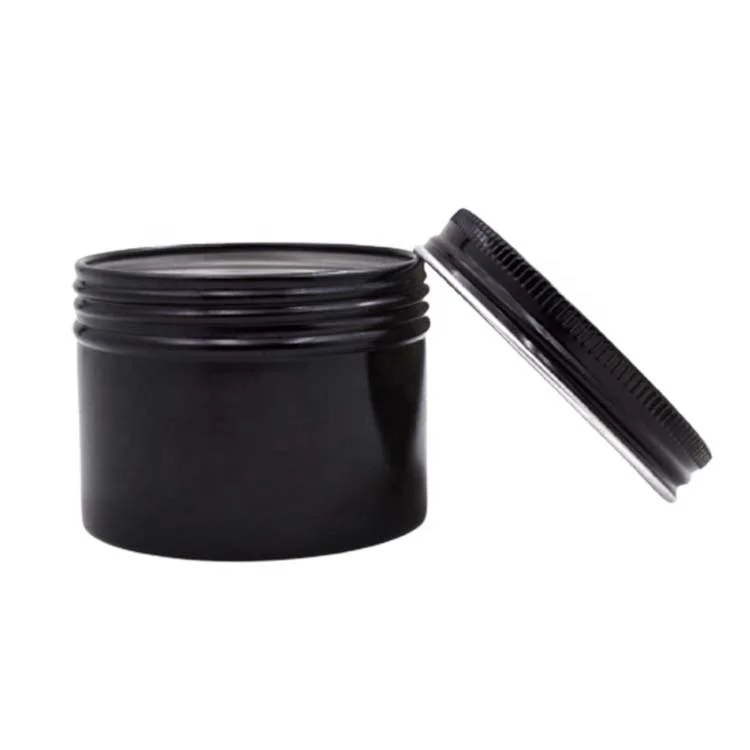 Custom printed 2 oz 4oz 8 oz seamless metal candles tin containers empty travel tin jars matte black candle tins can