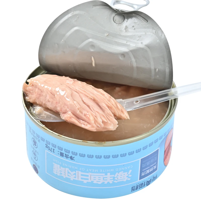 Oem Natural Can Cat Wet Food For Kitten Chicken Tuna Cans