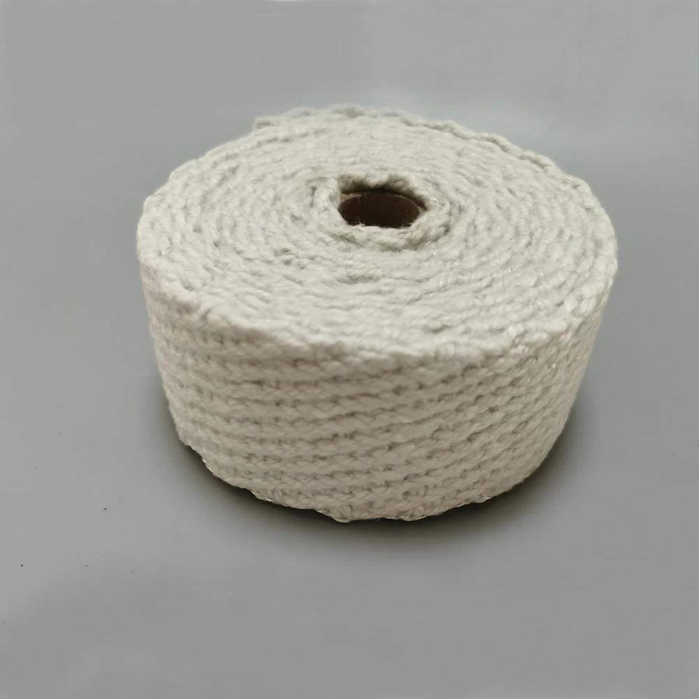 China wholesale  thermal insulation oven door seal ceramic fiber woven tapes
