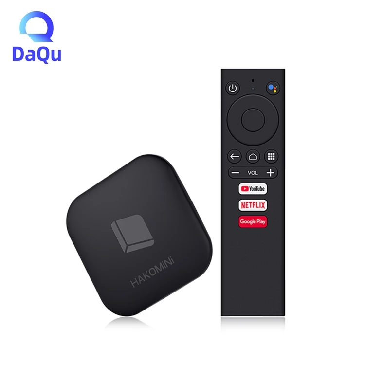 Daqu Tech HAKOMINI 2GB RAM 8GB ROM TV box Google Certificate ATV Android 9 Support Dual WiFi BT4.2 Smart Set Top Box