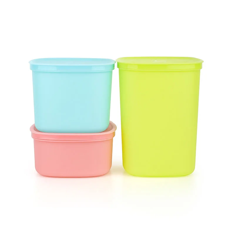 OEM Plastic Veggie Fruit Storage Pantry Organizing Food Fridge Container Refrigerator Organizer Container Set