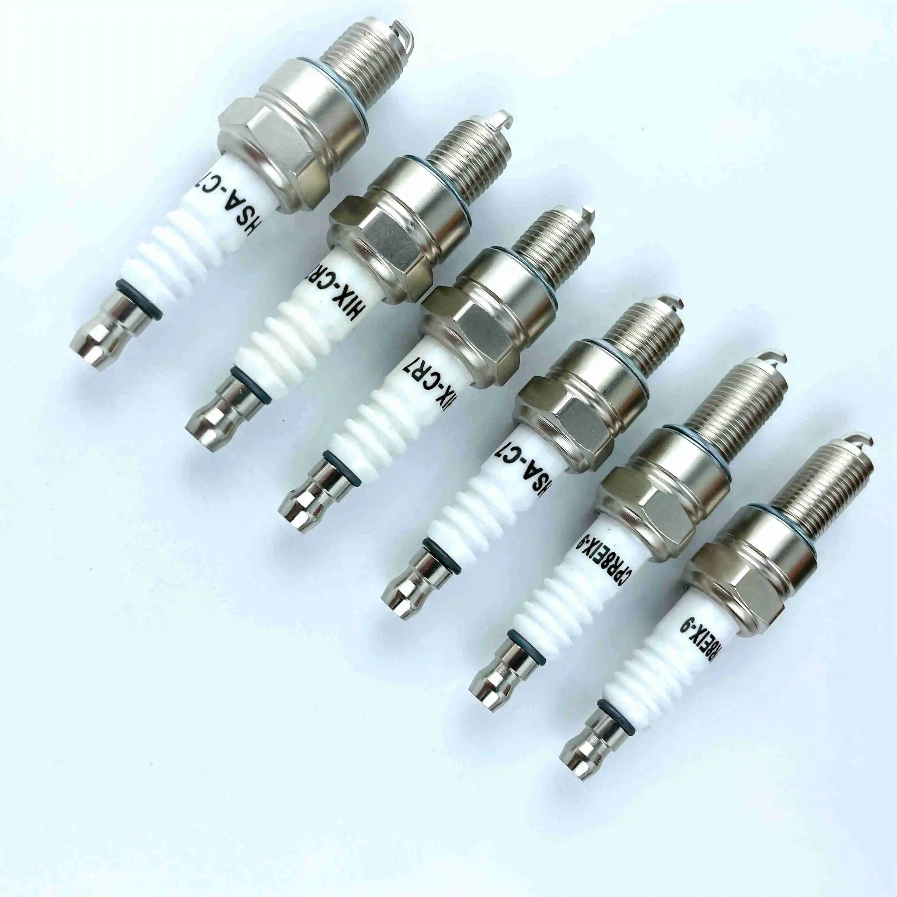 Quality motorcycle motor spark plug CPR8EIE-9 HSA-C7 HIX-CR7