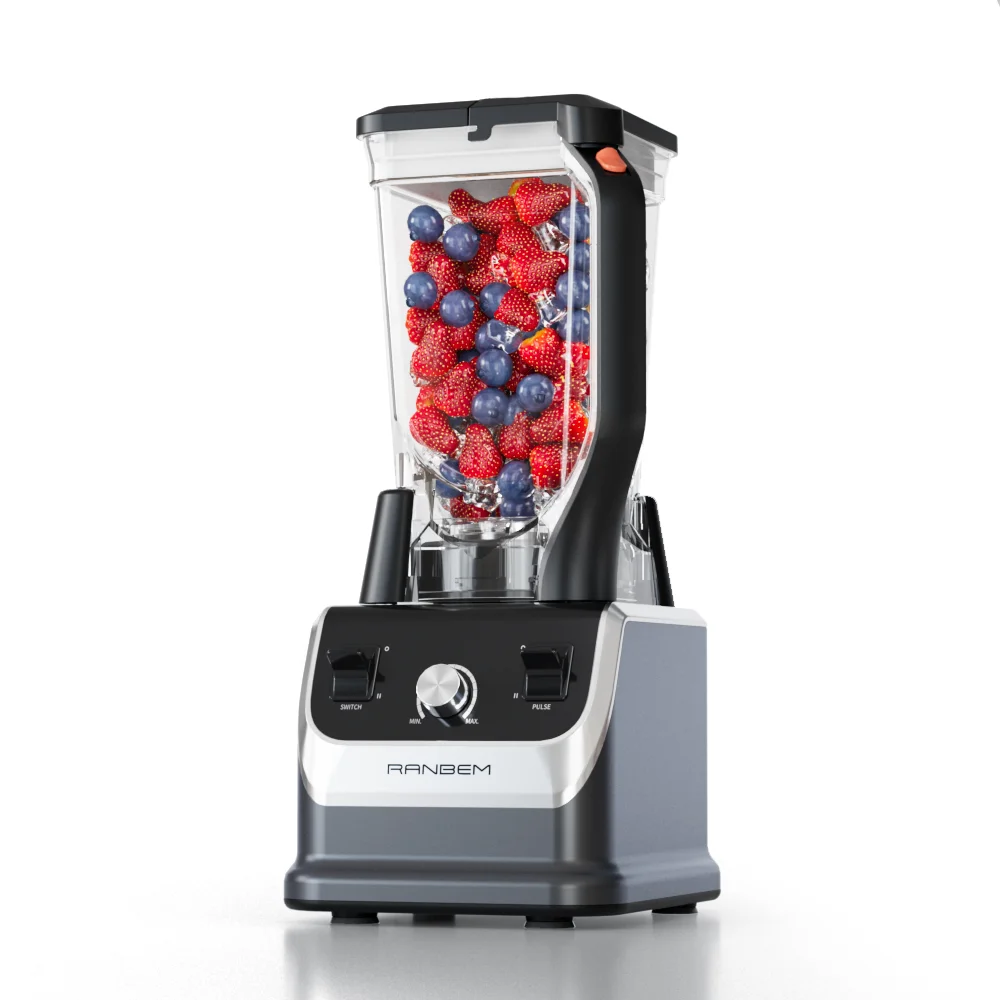 2L kitchen commercial bar high power professional bean smoothie juice food fruit drink price heavy duty blender machine