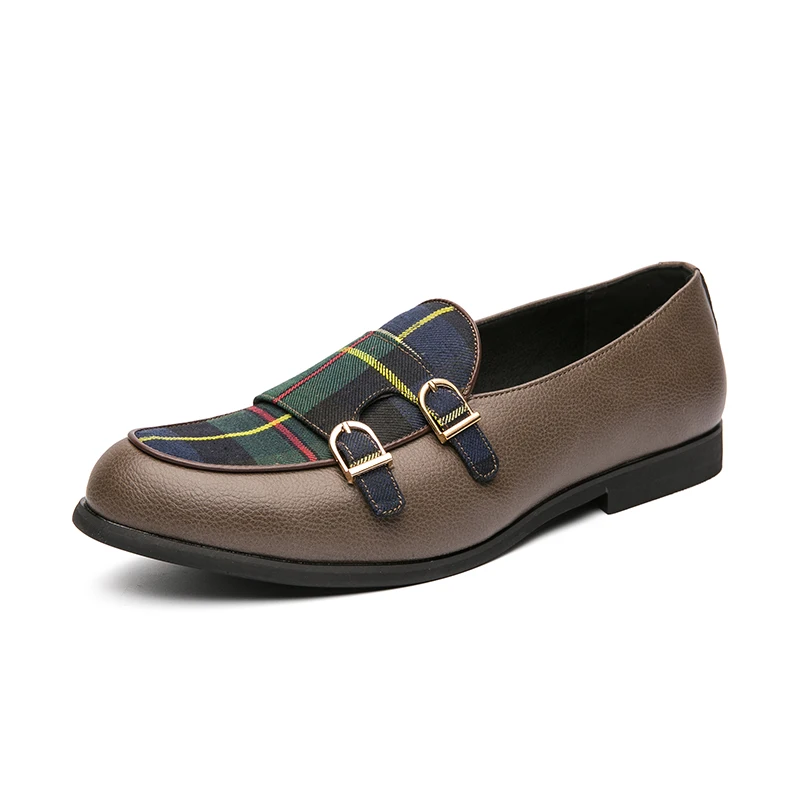 
Plus Size Zapatos Hombre Slip-on Men Brogue Shoes Women British Soft Denim Men Loafers 