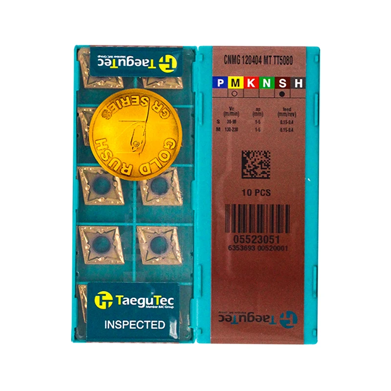 CNMG120404-MT TT5080 100% Original Inserts Cnc Cutting Tools Tungsten Carbide Insert