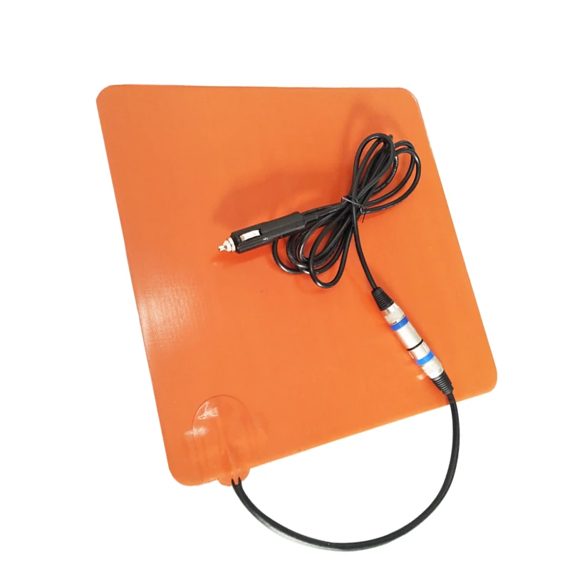 12 Volt 300x300mm Silicone Heater Pad Pizza Delivery Bag Heater Food Heating Pad