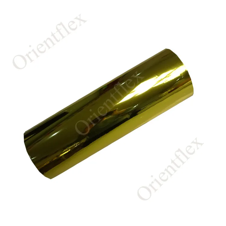 metallized bopp film bopp film 20 micron one side heat sealable