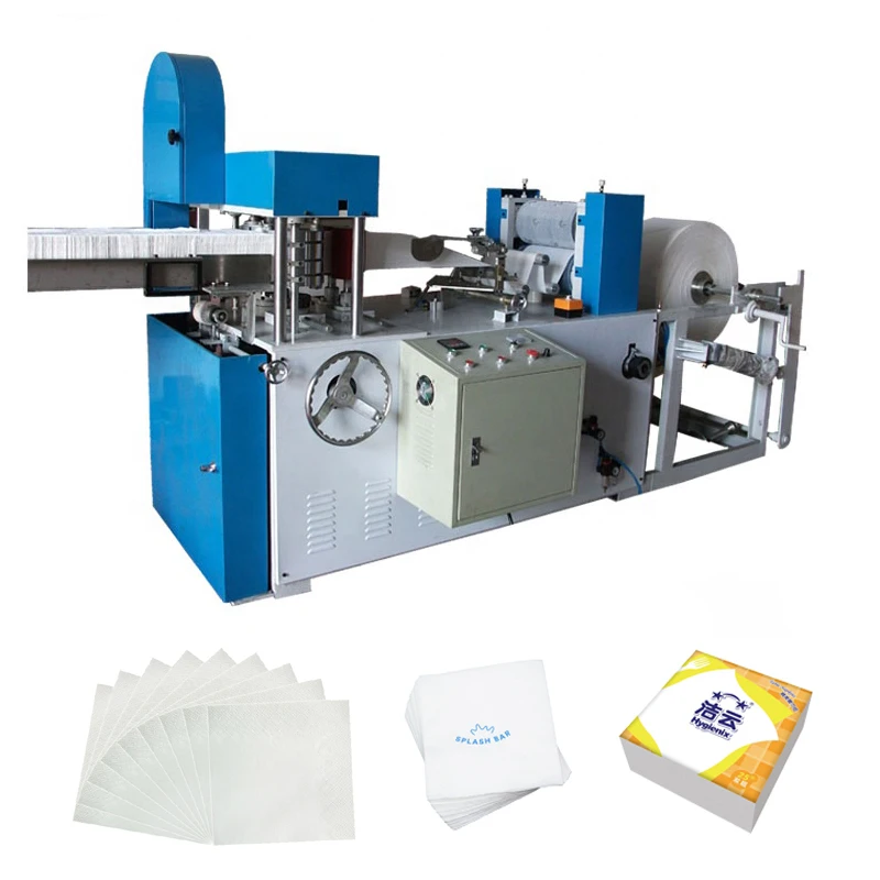 Full Embossing Color Printing Napkin Tissue Folding Machine